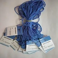 PAPER ID CARD WITH ROPE TAG
